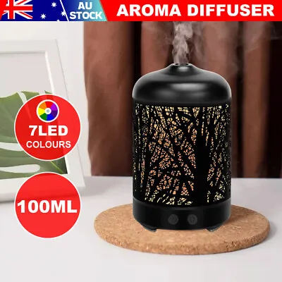 $24.45 • Buy 7 Color Aromatherapy Air Diffuser Aroma Humidifier LED Night Light Difuser Home