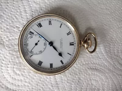 Rare JW Benson's Pocket Watch In Dennison's Gold Plated Case • £120