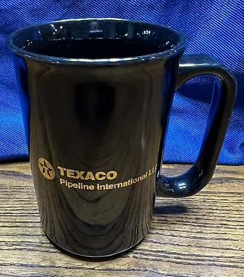 Vintage Black Texaco Pipeline International LLC Coffee/Tea/Milk Mug • $9.99