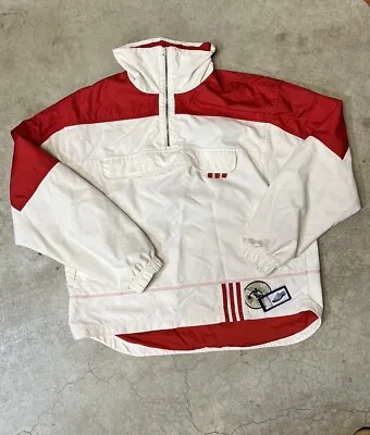 Rare Vintage Adidas 2004 Olympic USA  Jacket Windbreaker Mens M • $35