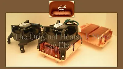 Intel Xeon LGA771 CPU Heatsink For L5335 X5355 X5365 Processor - 1U + Active Fan • $49.55