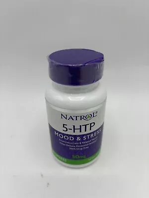 Natrol 5-Htp 50 Mg 30 Caps Mood & Stress Exp 01/2025 • $5.60