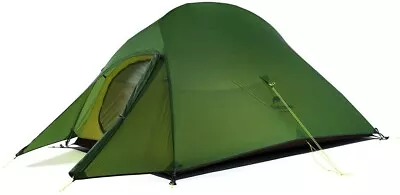 Naturehike Cloud Up 2 20D - Ultralight 2 Person Tent Upgraded  - Forest Green • £154.99