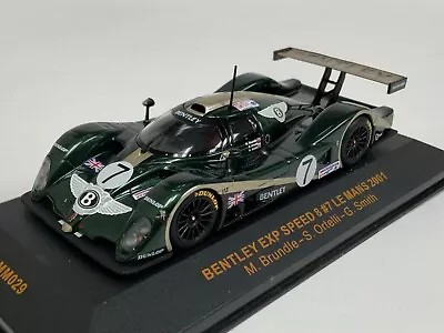 1/43 IXO Bentley Speed 8 Car #7 From 2001 24 Hours Of Le Mans LMM029 • $39.95