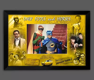 David Jason Signed Batman 12x16 Photograph Framed In A Picture Mount Display • £178.99