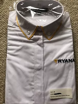 £35 • Buy Uniform Cabin Crew Short Sleeve Blouse Size 8 New