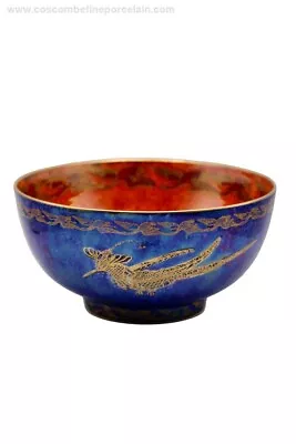 Superb Wedgwood Fairyland Lustre Imperial Bowl Hummingbirds Daisy Makeig Jones • £365