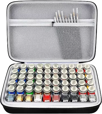 Model Paint Storage Case Compatible With Testors Paint Set Paints Organizer • $39.99