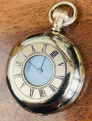 English Half-Hunter Pocket Watch By Coventry Astral Circa 1920. • £245