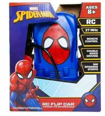 Marvel Spider-Man Vs. Venom RC Flip Car New In Box  360° Spinning Stunts • $14.99
