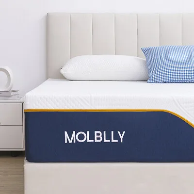  8 10 12 14  Twin Full Queen King Size Gel Memory Foam Mattress In A Box • $289.86