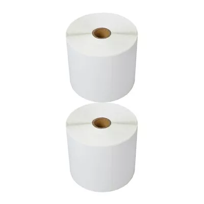 2 Rolls 500 Labels 4X6 Direct Thermal For Zebra LP 2642 2844 2442 Eltron ZP450 • $24.96