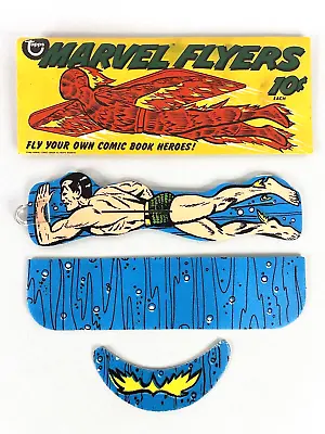 VTG 1966 Topps Marvel Flyers SUB MARINER Comic Book Super Heroes IN PACKAGING • $129.99