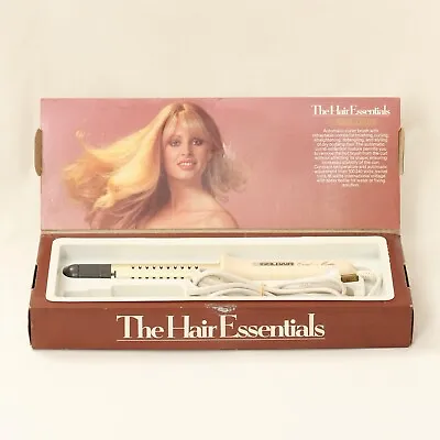 Vintage Retro GOLDAIR Curl-O-Matic Hair Curler Curling Iron Wand With Box • $49.95