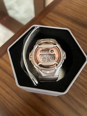 G Shock Baby-G Metallic Rose Gold Women's Watch  EUC • $55