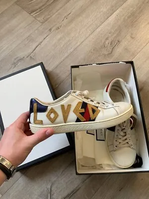 Gucci Ace Sneakers Women 8.5 Us Pre-owned • $180