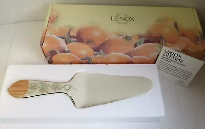 Lenox Pumpkin Server Cake/Pie Server Original Box Fall Autumn Thanksgiving 10  • $34.99