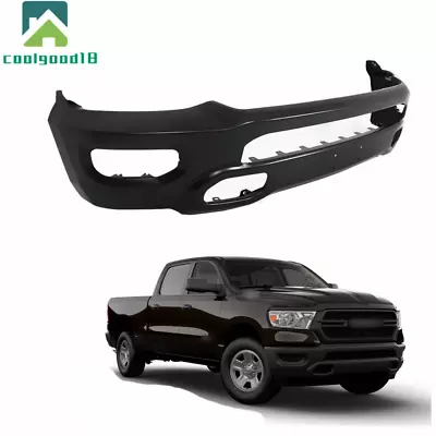 For 2019-2023 Dodge Ram 1500 Steel Front Bumper Replacement With Fog Lamps • $321.98