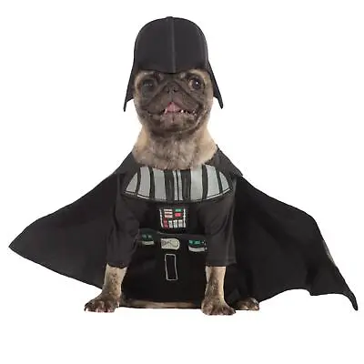 Animals Black Official Star Wars Darth Vader Cape Halloween Headpiece Costume • £15.69