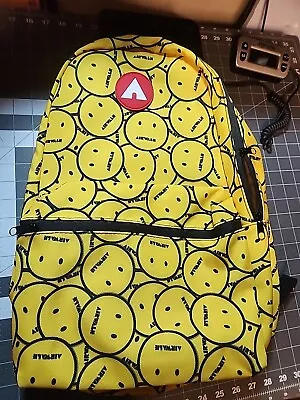 Airwalk Yellow Signature Smiley Backpack New W/Tags • $19.99
