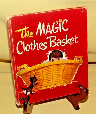 Magic Clothes Basket By Sharon Thomas Whitman Tell A Tale 2544 1969 Rutherford. • $11.99