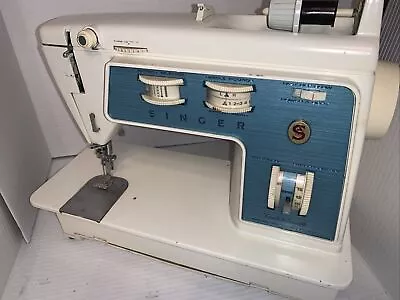 Vintage Singer 756 Touch And Sew Zig Zag Sewing Machine As Is. Unable To Test • $89.97