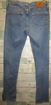 VANS V76 Skinny Men Awesome Distressed Jeans Size 30 X 32 Excellent • $19.99