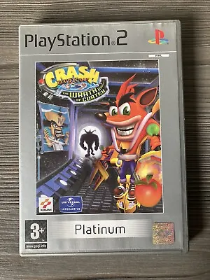 Crash Bandicoot Wrath Of Cortex Ps2 Playstation Platinum  • £8.99