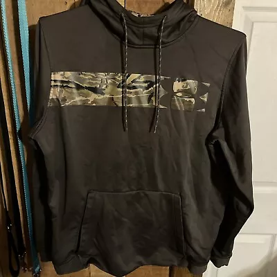 Mens Under Armour ColdGear Camo Stripe Hoodie Size L • $18