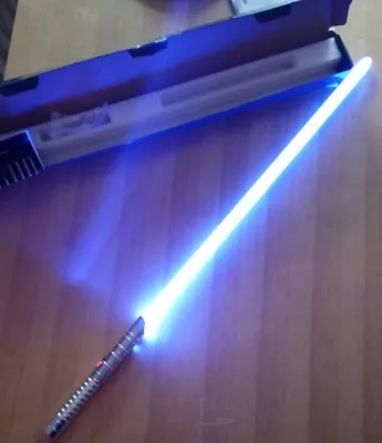 Star Wars Custom Light Saber Metal Saber Rechargeable Colour Changing • £52