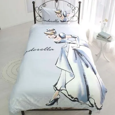 $95 • Buy Disney Cinderella Bed Sheet Set Duvet Sheets Fitted Sheets Pillow Case 