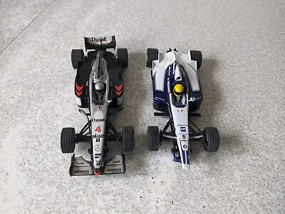 2 X Vintage Hornby Racing Cars- Mclaren Mp4 -16 & Williams Fw23  Spares Untested • £20