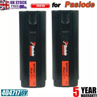 £19.98 • Buy 2x 6V 4.8Ah Battery For Paslode 404717 IM50 IM65 IM250 IM350 900400 Nail Gun