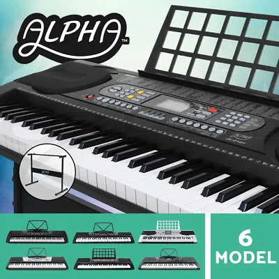 Alpha 61 Keys Electronic Piano Keyboard Digital Electric Keyboards 6 Models • $109.95
