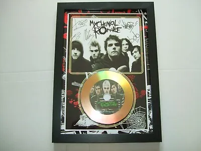 My Chemical Romance  Signed  Disc  Framed 87 • £18.90