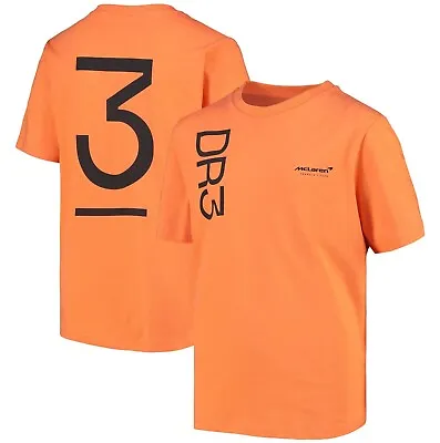McLaren F1 Ricciardo  Driver T Shirt 100% Official Merchandise Norris Small • £29.95
