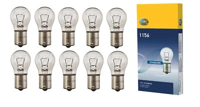 $9.95 • Buy 10x HELLA 1156 12v Light Bulb Auto Car Brake Stop Signal Turn Reverse Tail Lamp
