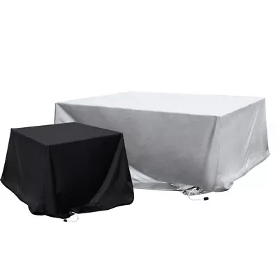 Outdoor Furniture Cover Garden Patio Waterproof Rain UV Table Protector 90-350cm • $22.99