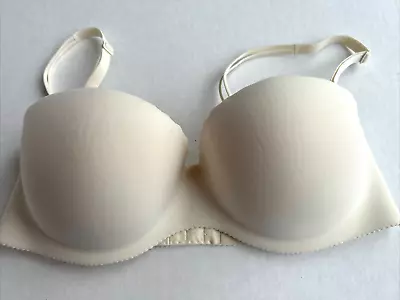 Victoria's Secret Bra Women's 34C Angels Secret Embrace Push Up Strapless Conver • $24.99