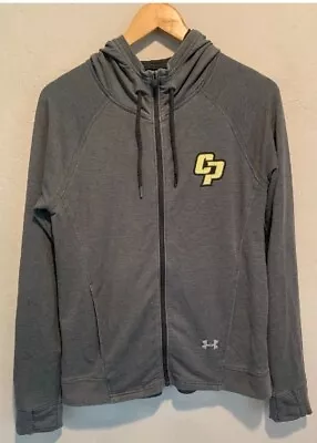 Under Armour Cal Poly Mustangs Full Zip Hoodie Sweatshirt Size Medium Women's • $1.96