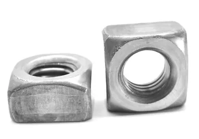 3/8 -16 Coarse Thread Grade 2 Regular Square Nut Plain Finish • $26.62