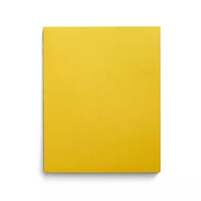 Staples School Grade 2 Pocket Folder Yellow 25/Box (50761/27538-CC) • $12.99