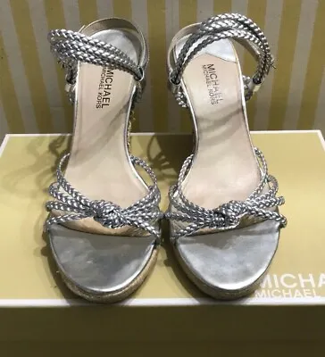 Michael Kors Palm Beach Wedge Sandal Women's Size 9 • $50