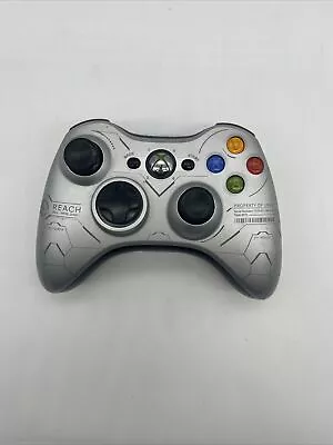 Microsoft Xbox 360 Wireless Halo Reach Limited Edition Game Controller - Silver  • $29.99