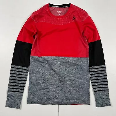 Craft Base Layer Small Red Long Sleeve Round Neck • £4.91