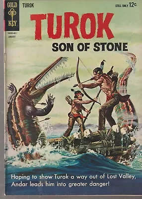 Gold Key Turuk Son Of Stone #37 (1964) 1st Print F+ • £16.95