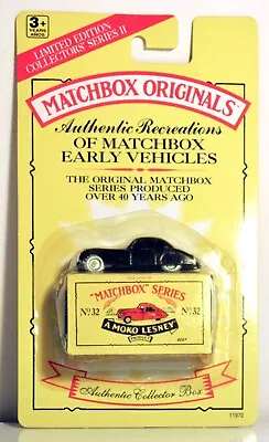 MATCHBOX ORIGINALS #32  Jaguar XK140 LIMITED EDITION SERIES #2  1993 Mint In Box • $3