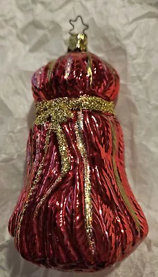 Vintage Retired Merck Inge Glas OWC Christmas Tassel #3717 Ornament • $12