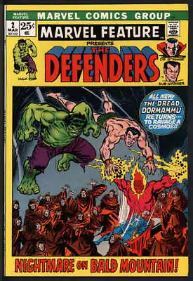 Marvel Feature #2 8.0 // 2nd Team Appearance Of The Defenders Marvel Comics 1972 • $72