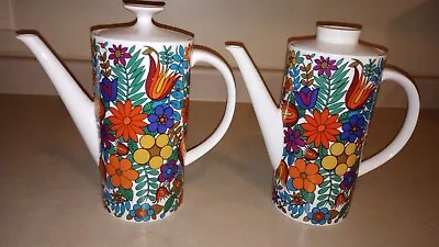 Vintage Winterling Rösiau Bavaria Germany Coffee Pot PRE Villeroy Boch Acapulco • $34.99